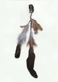 FEATHER BOBBY PIN