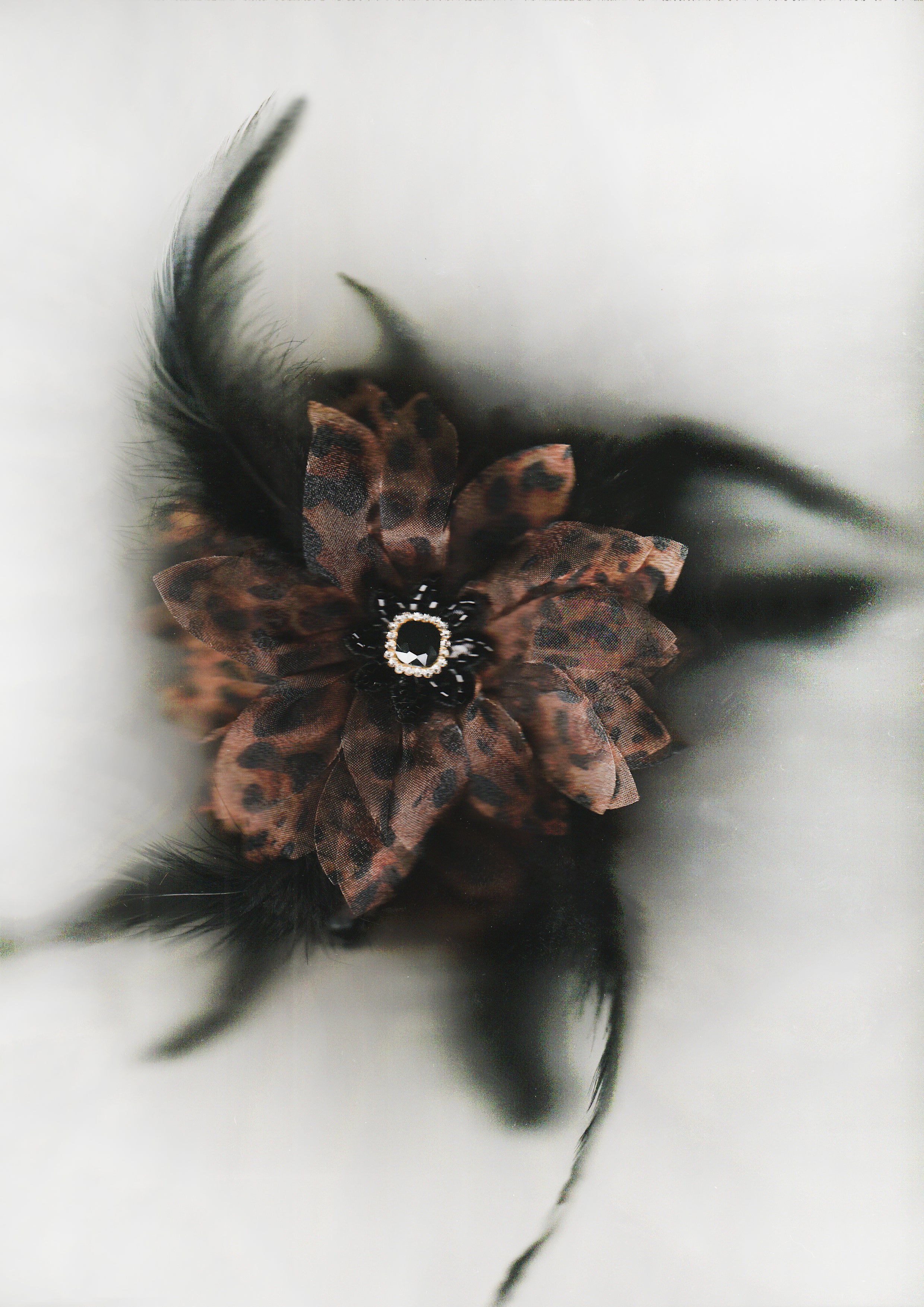 LEOPARD HAIR CLIP