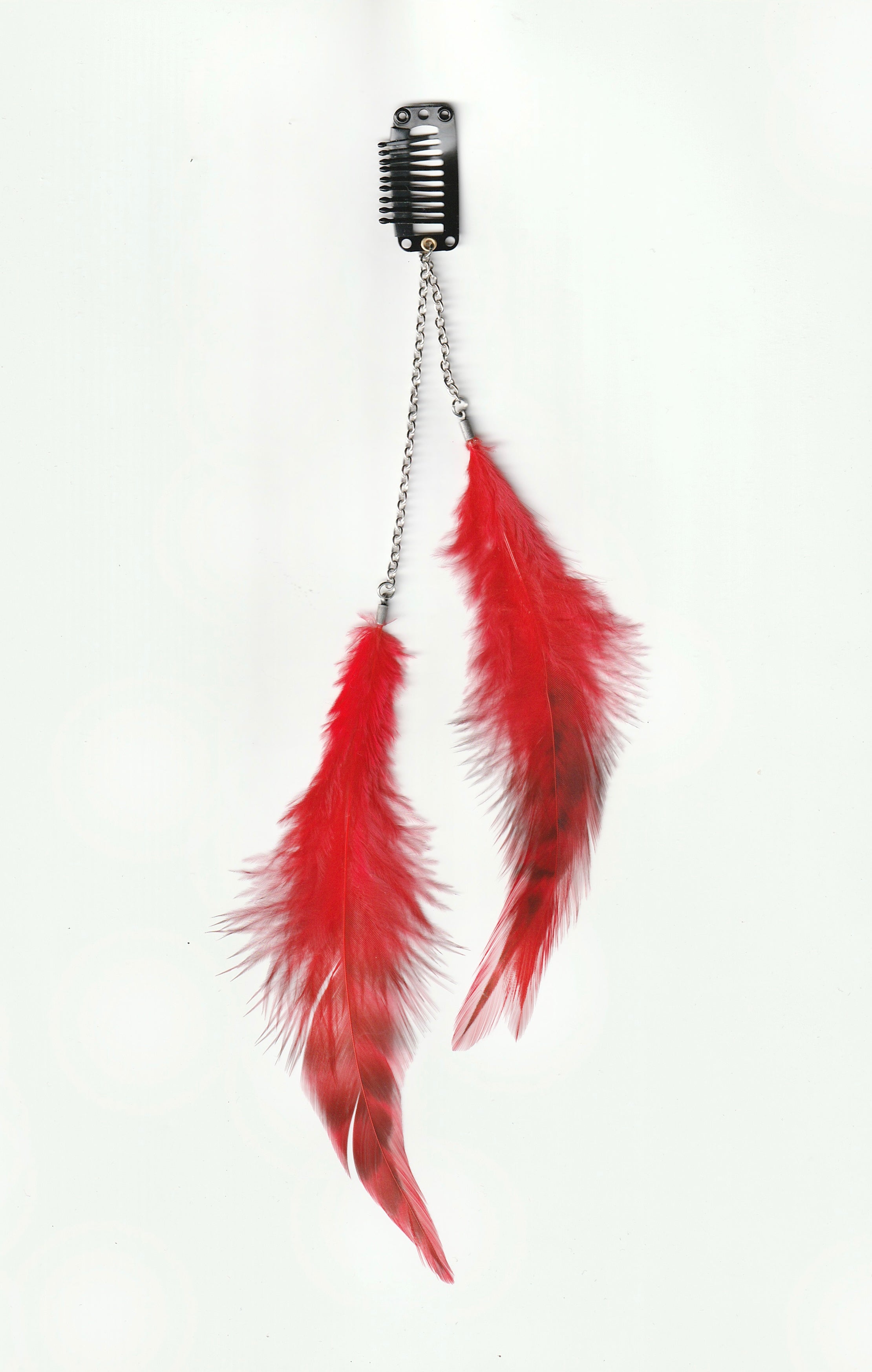 FEATHER BOBBY PIN